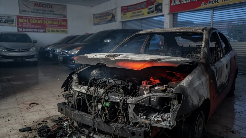 Dugaan Korsleting pada Sistem Kelistrikan Chevrolet