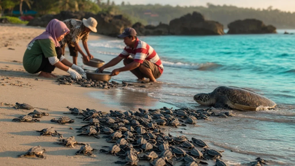 Capaian BSTC: Ribuan Telur Jadi Tukik Siap Laut