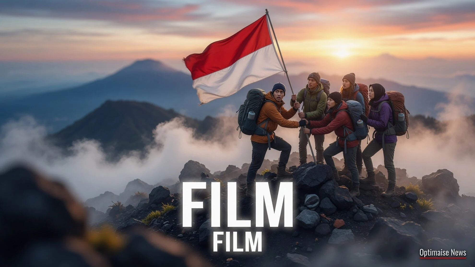 10 Film Berlatar Belakang Gunung di Indonesia Jadi Karakter Aktif