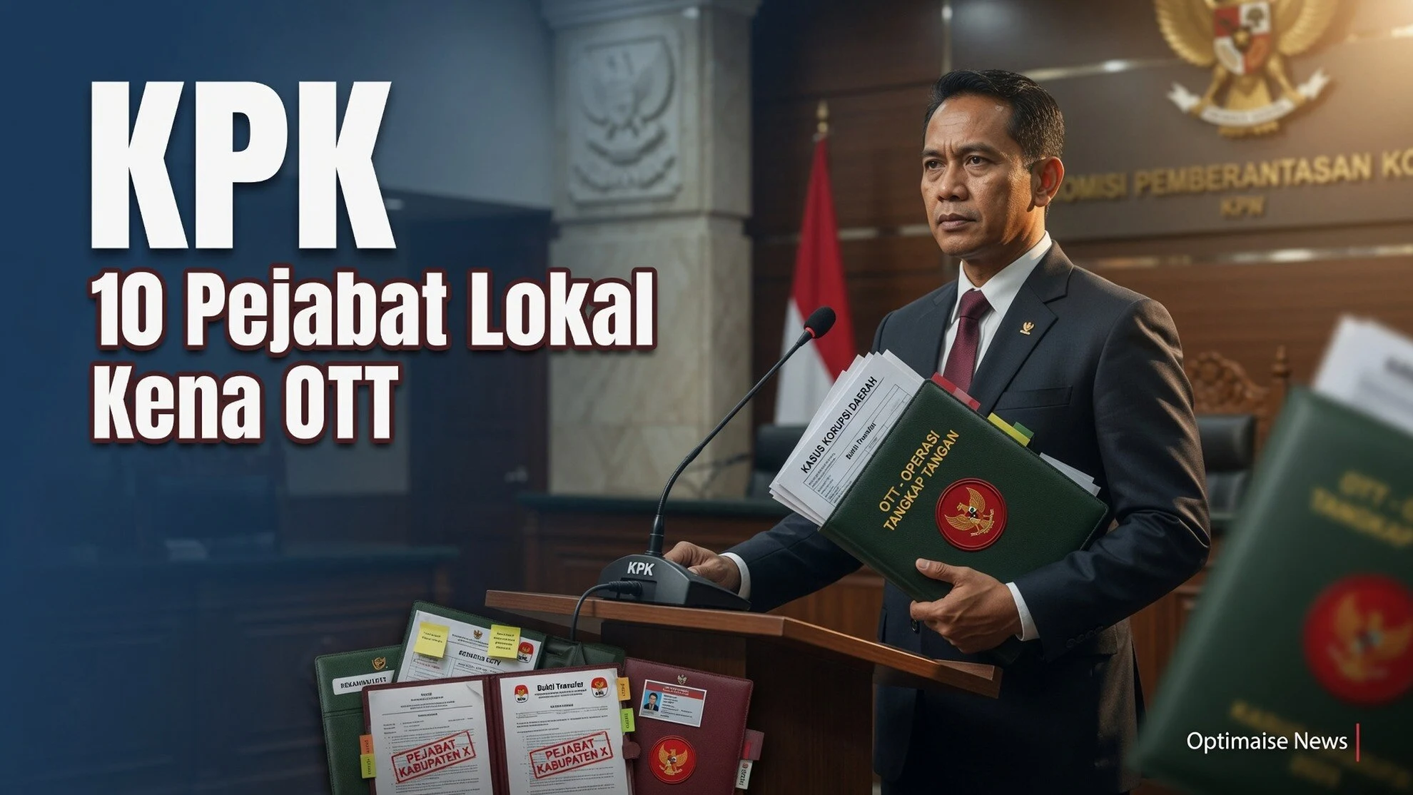 10 Pejabat Lokal Kena OTT KPK 2026