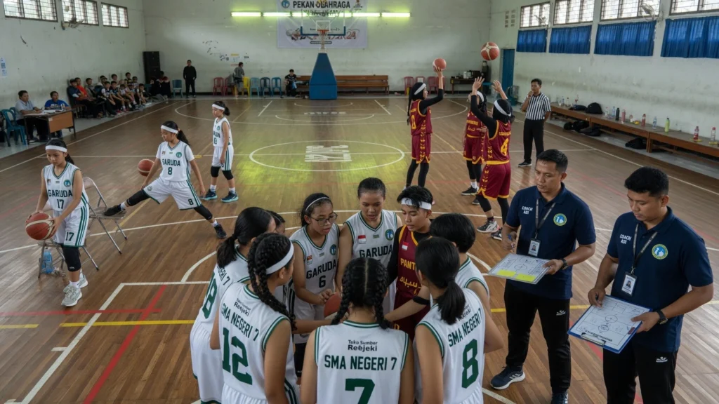 Peta grup: tim sma berburu jalur Singapura