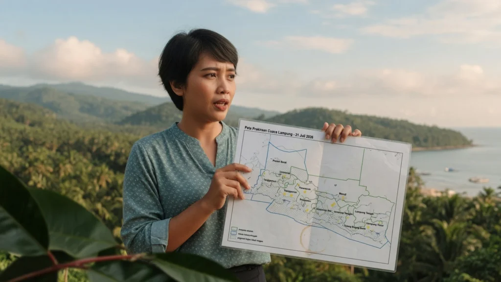Suhu, Kelembapan, dan Arah Angin Hari Ini