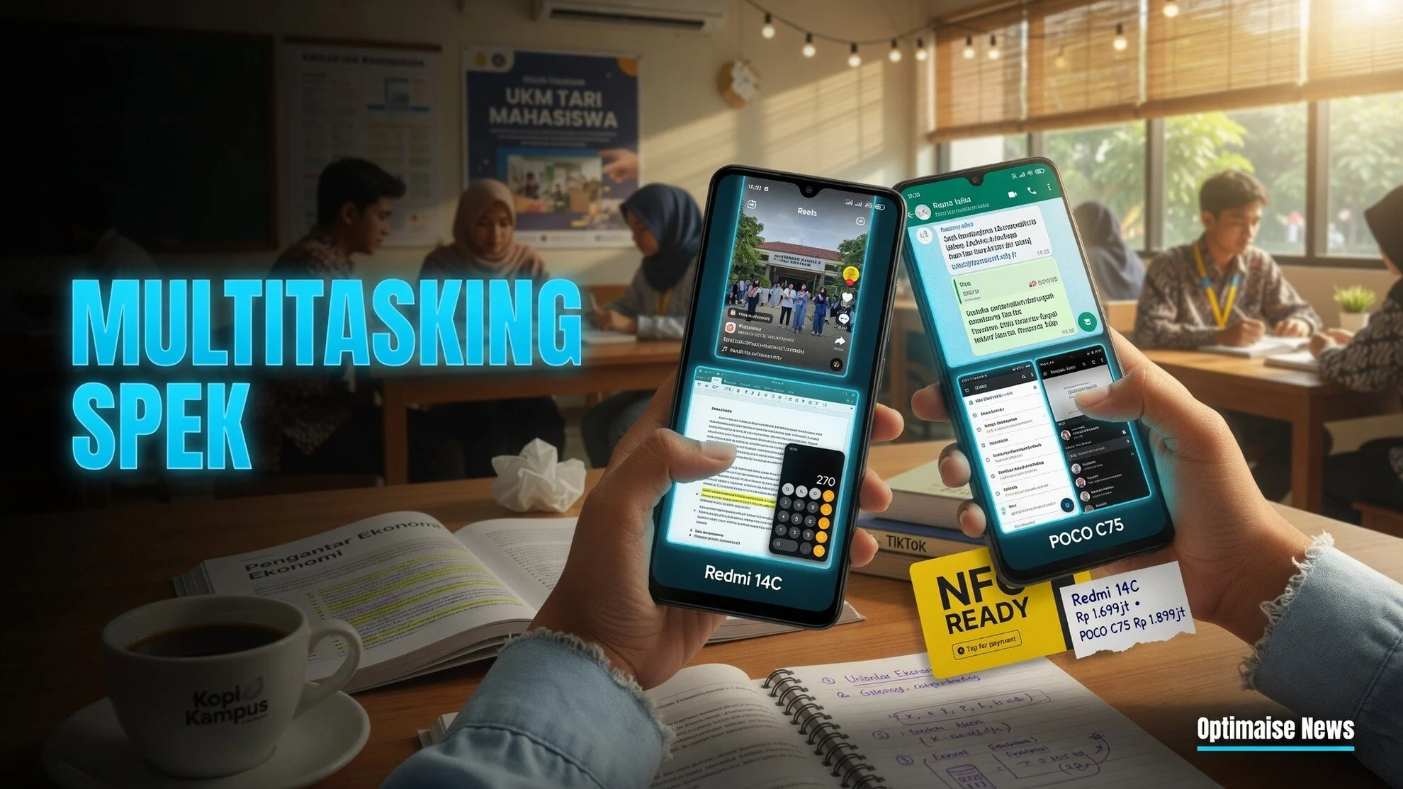 11 HP Entry-Level Sajikan Spesifikasi HP Multitasking