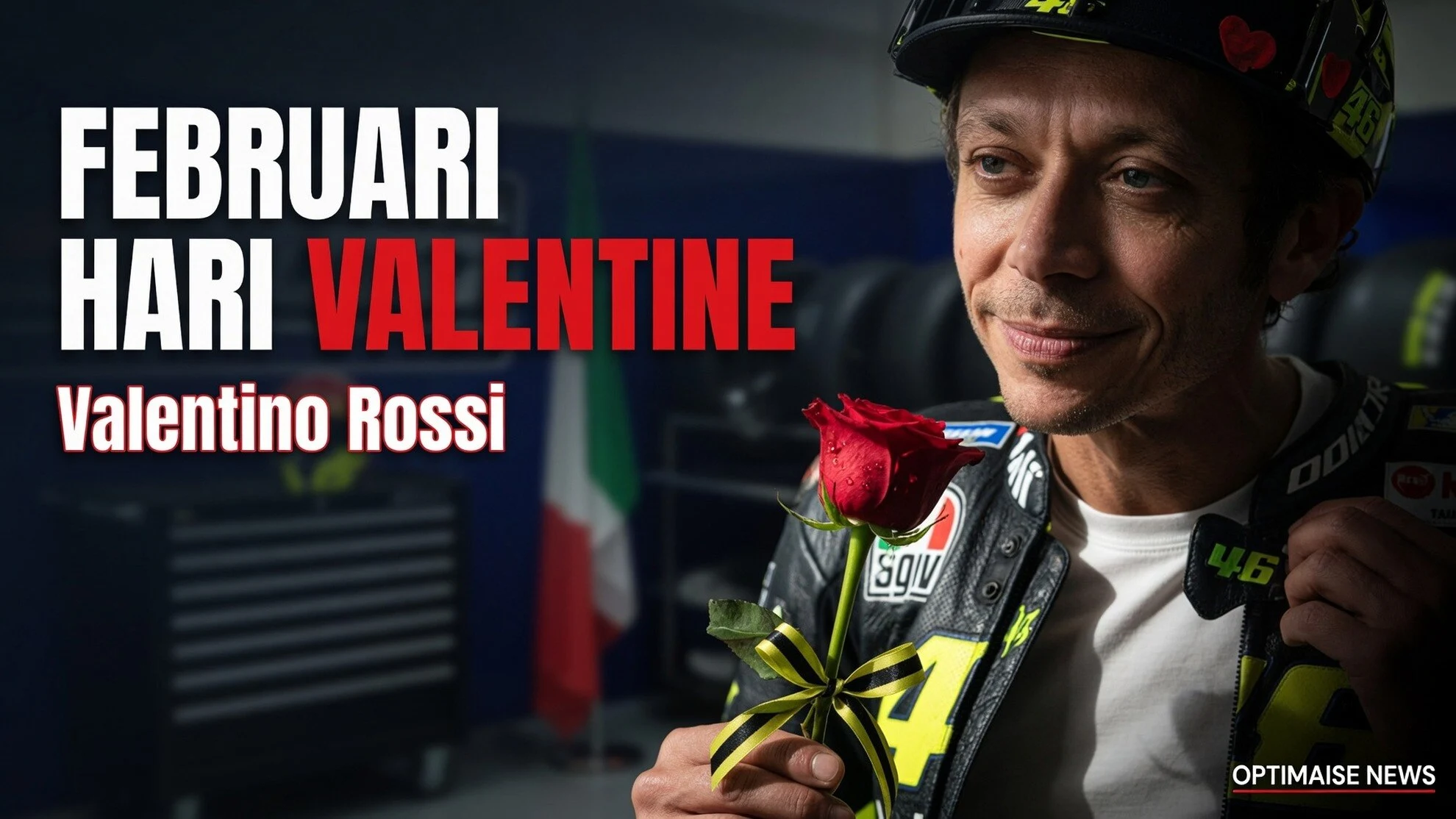14 Februari Hari Valentine? Valentino Rossi hingga Cavani
