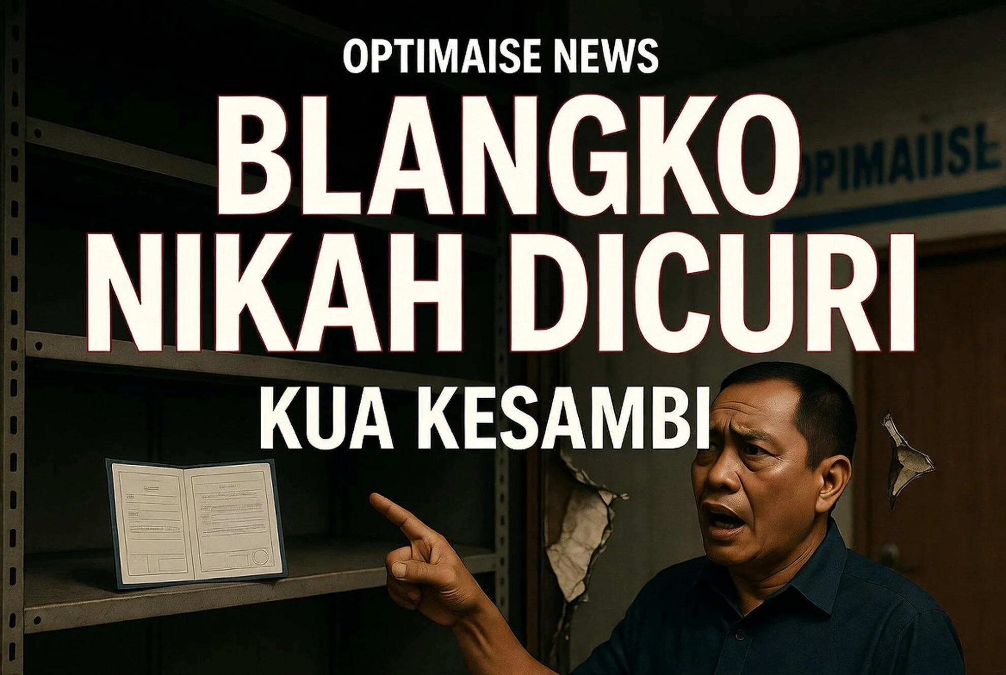 177 Blangko Nikah Dicuri di KUA Kesambi