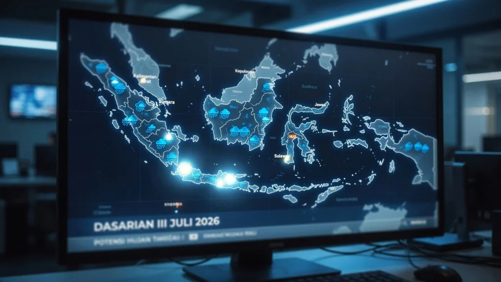 Termasuk Jakarta, 20 Daerah Ini Berpotensi Hujan Lebat: Perbandingan dengan Update 19 Lokasi