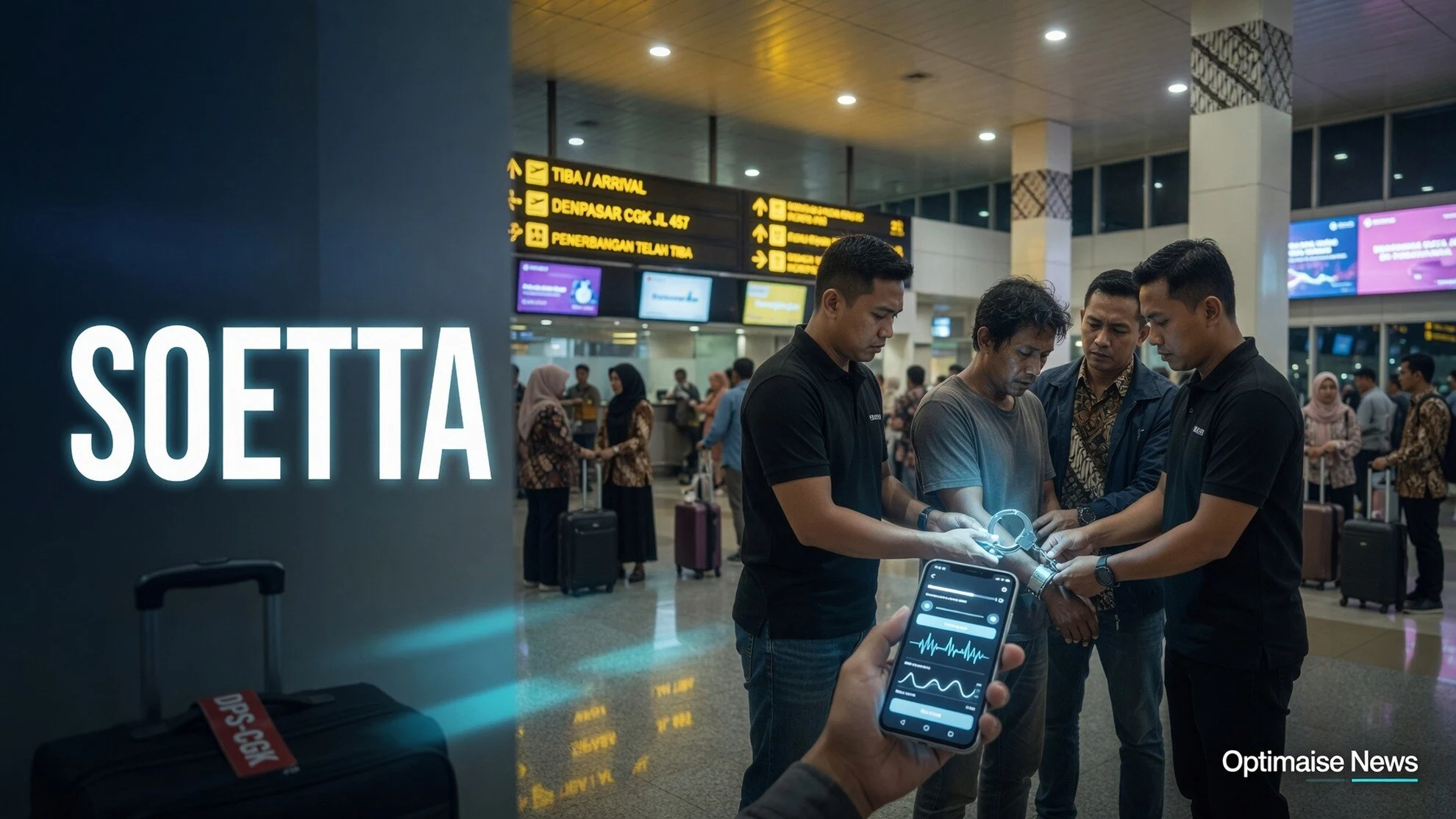 2 Korban Penembakan Canggu, H Ditahan di Soetta