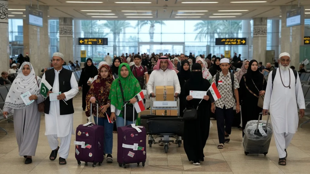 Pola transportasi plus data kuartal dan Makkah