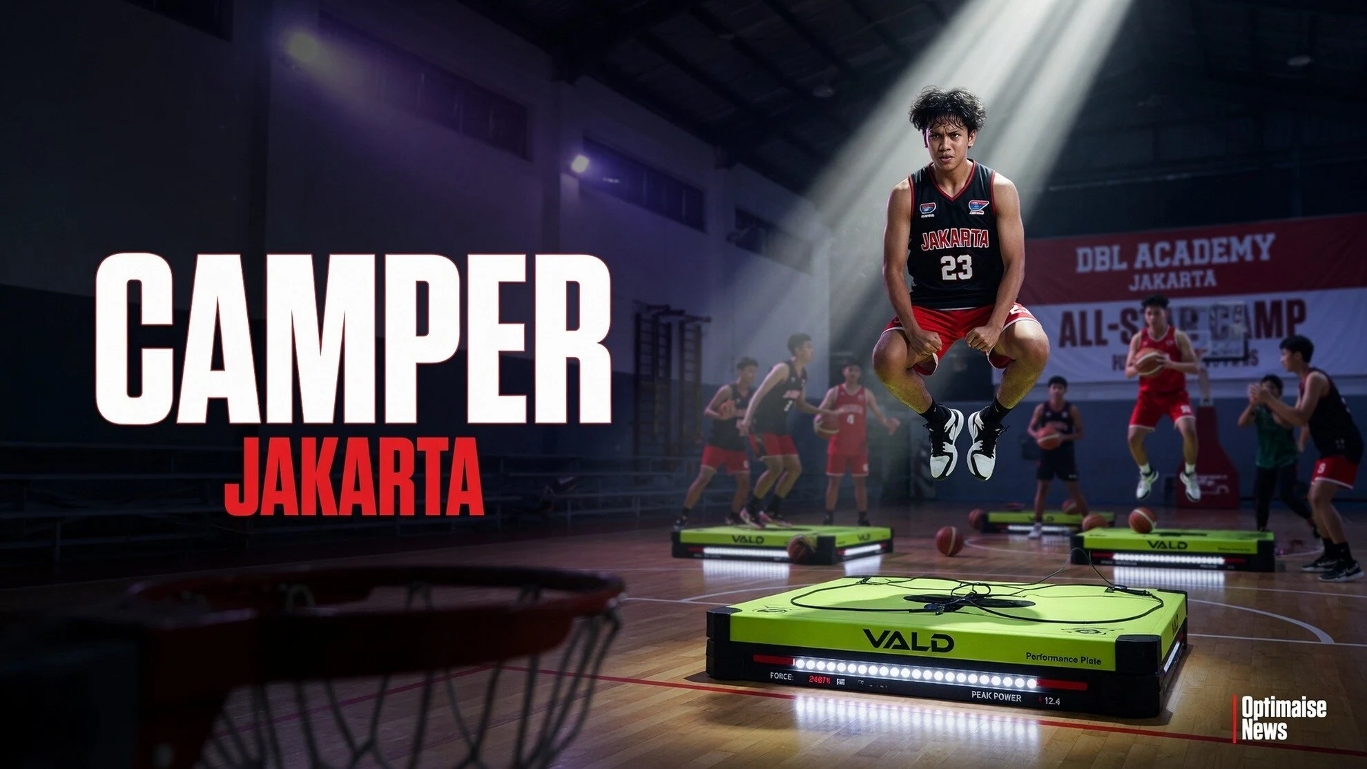 24 Camper DBL All-Star 2026 Reuni di Jakarta Siap Chicago