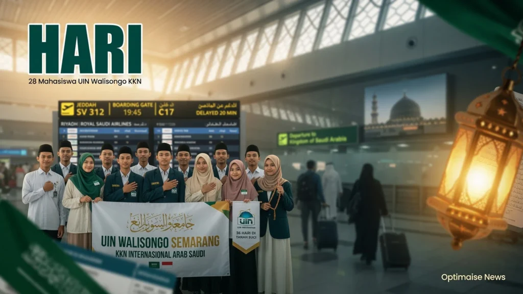 28 Mahasiswa UIN Walisongo KKN Haramain 36 Hari