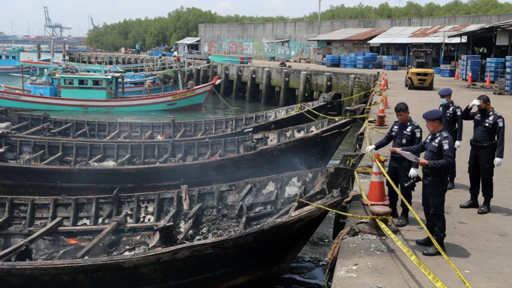 Kendala Suhu pada Kasus Terbakar Muara Angke