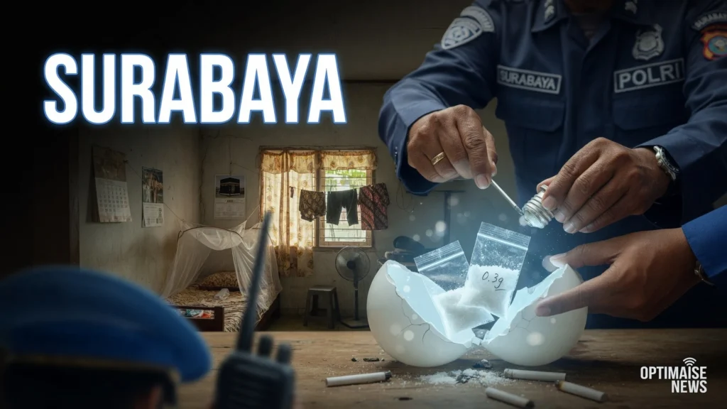 3 Poket Sabu dalam Bohlam, 2 Pengedar Dupak Diciduk di Surabaya