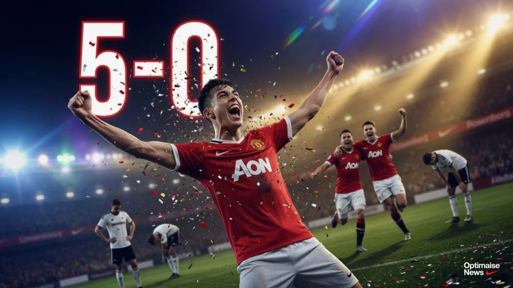 4 Gol Akademi Bikin Carrick Puas, MU Hajar Rosenborg 5-0