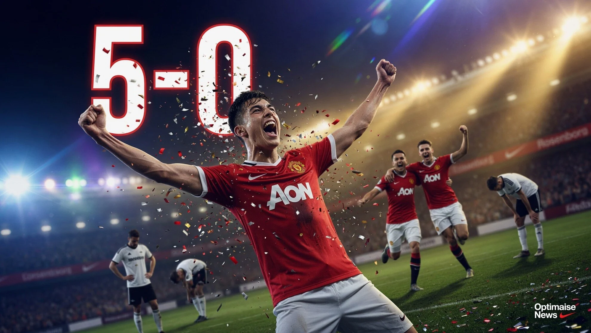 4 Gol Akademi Bikin Carrick Puas, MU Hajar Rosenborg 5-0