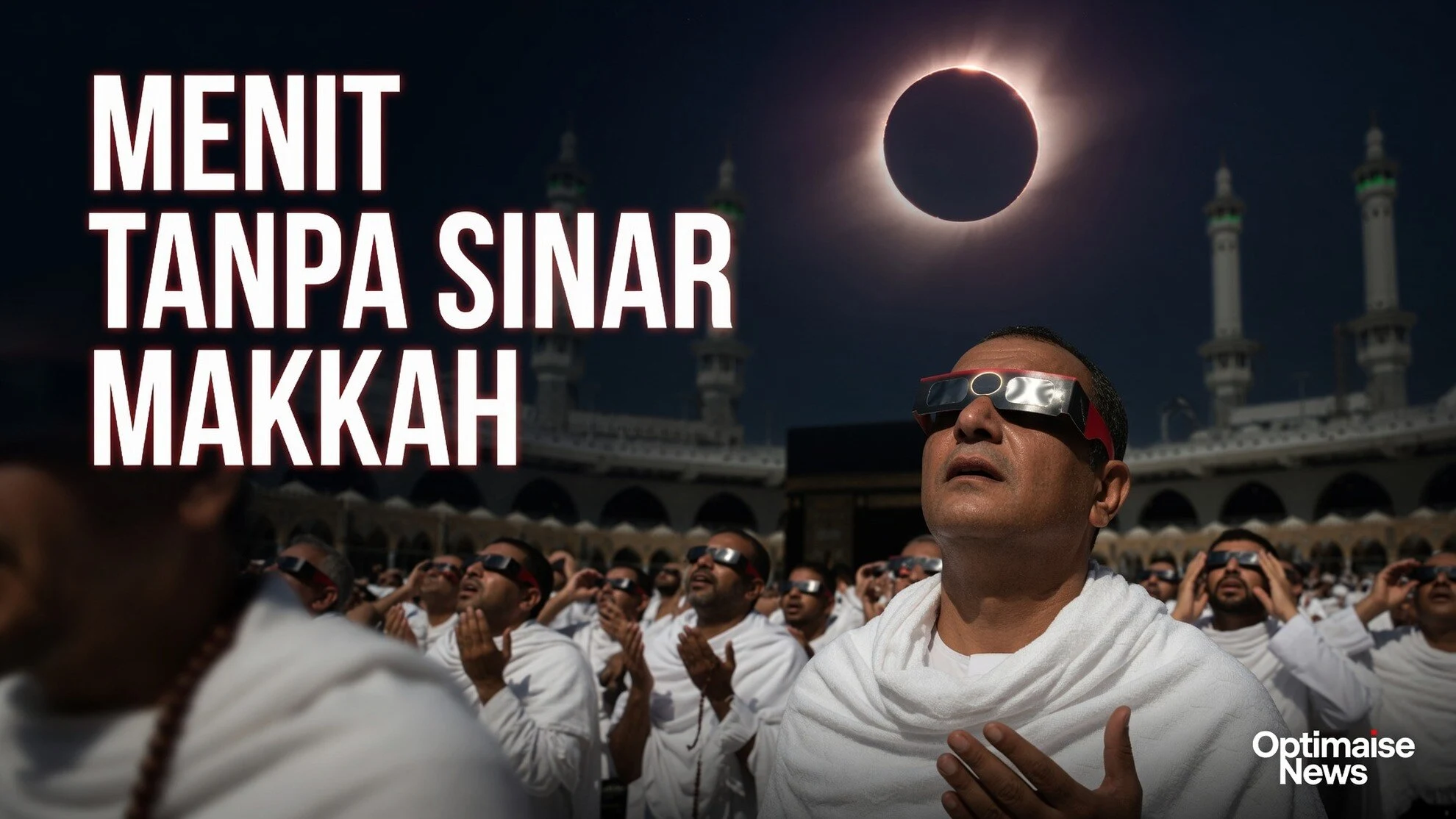 5 Menit Tanpa Sinar di Makkah: Gerhana Total 2027