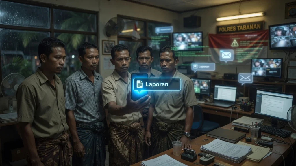 5 Orang Jadi Tersangka Pengeroyokan Terduga Pencuri Ayam di Tabanan
