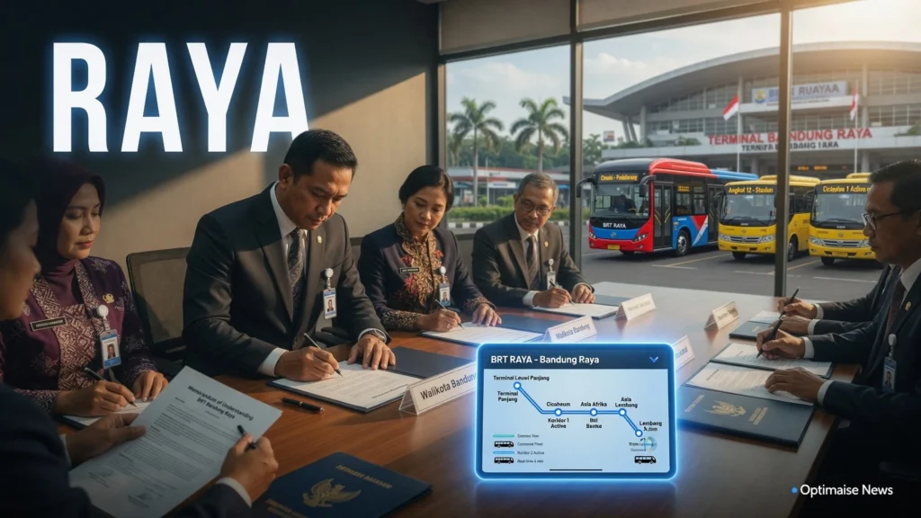 6 Daerah Teken MoU BRT Bandung Raya