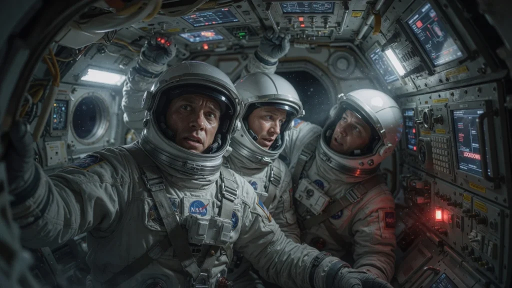 Slingshot Kunci Tiga Astronaut dalam Wahana Misi Luar Angkasa