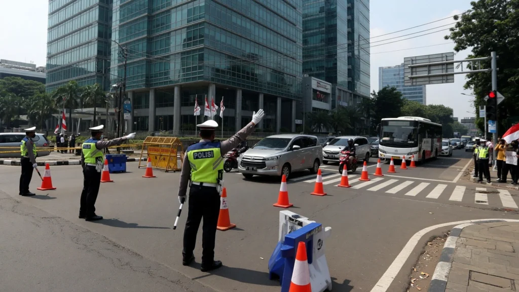 706 personel disiagakan untuk amankan unjuk rasa di pusat kota