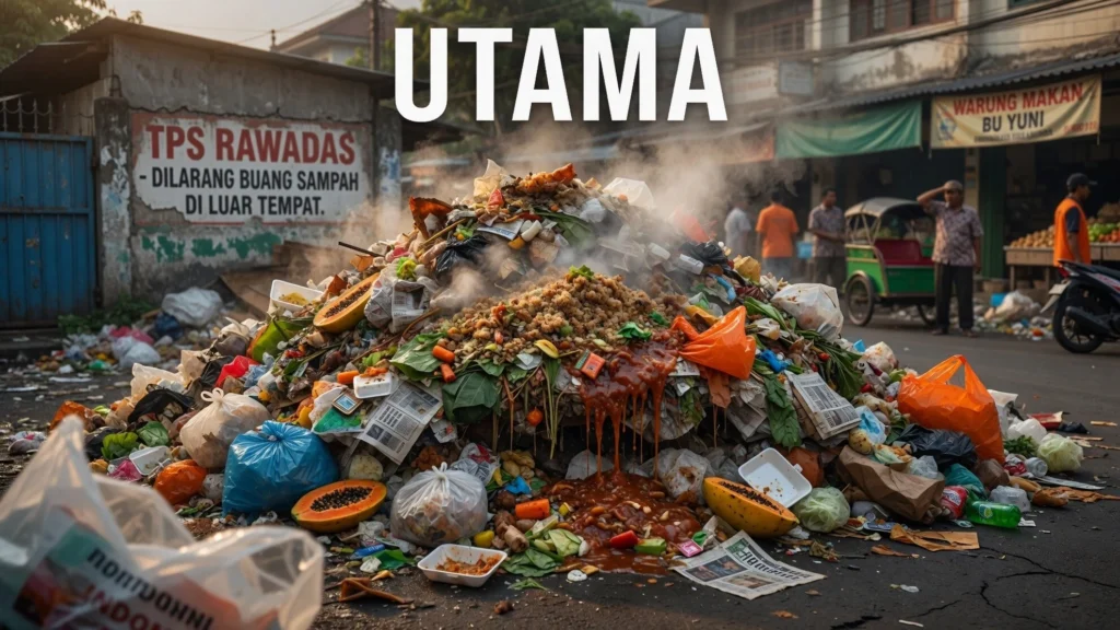 9.059 Ton Sampah Sehari di Jakarta, Sisa Makanan Jadi Beban Utama