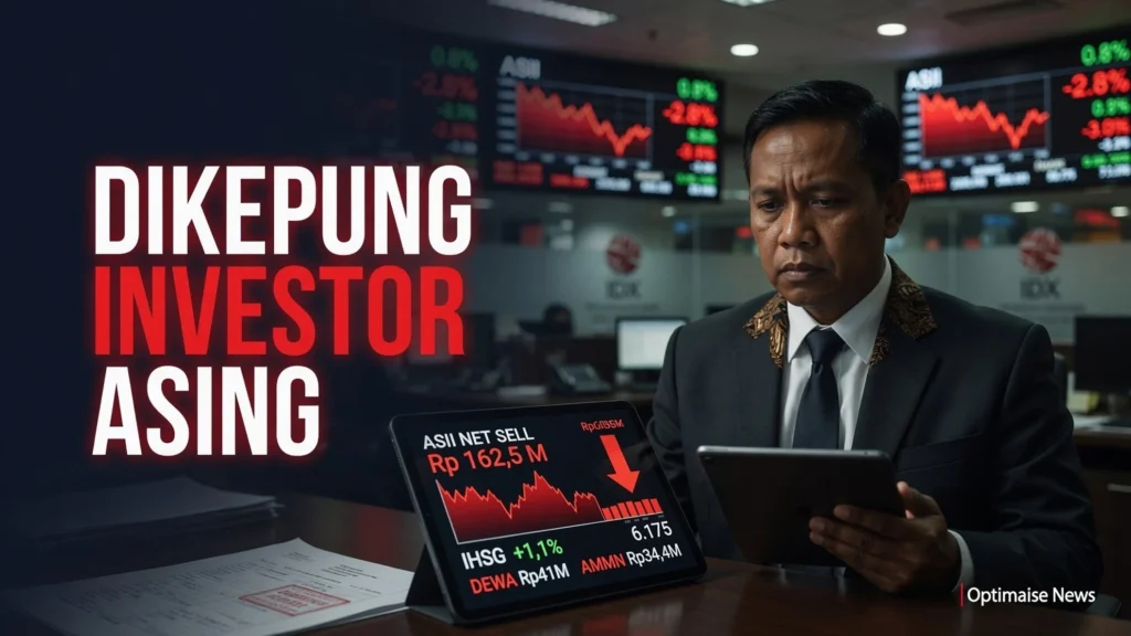 ASII Rp162 M Dikepung Investor Asing, IHSG Naik 1,1%