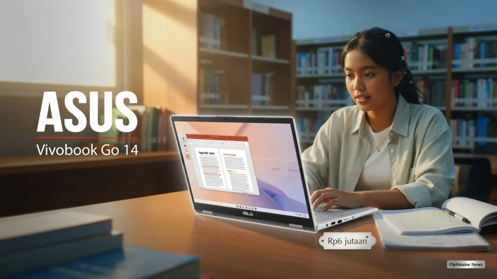 ASUS Vivobook Go 14 Jadi Laptop Kuliah Portabel Mulai Rp6 Jutaan