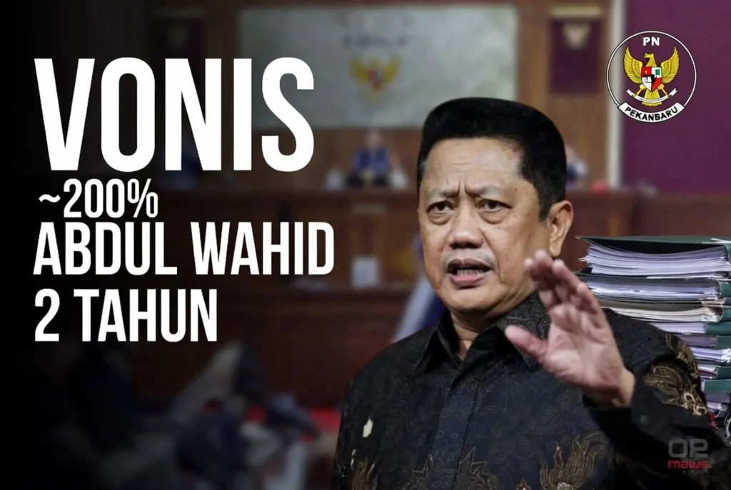 Abdul Wahid Divonis 2 Tahun Bui, Langsung Banding Vonis Rekayasa