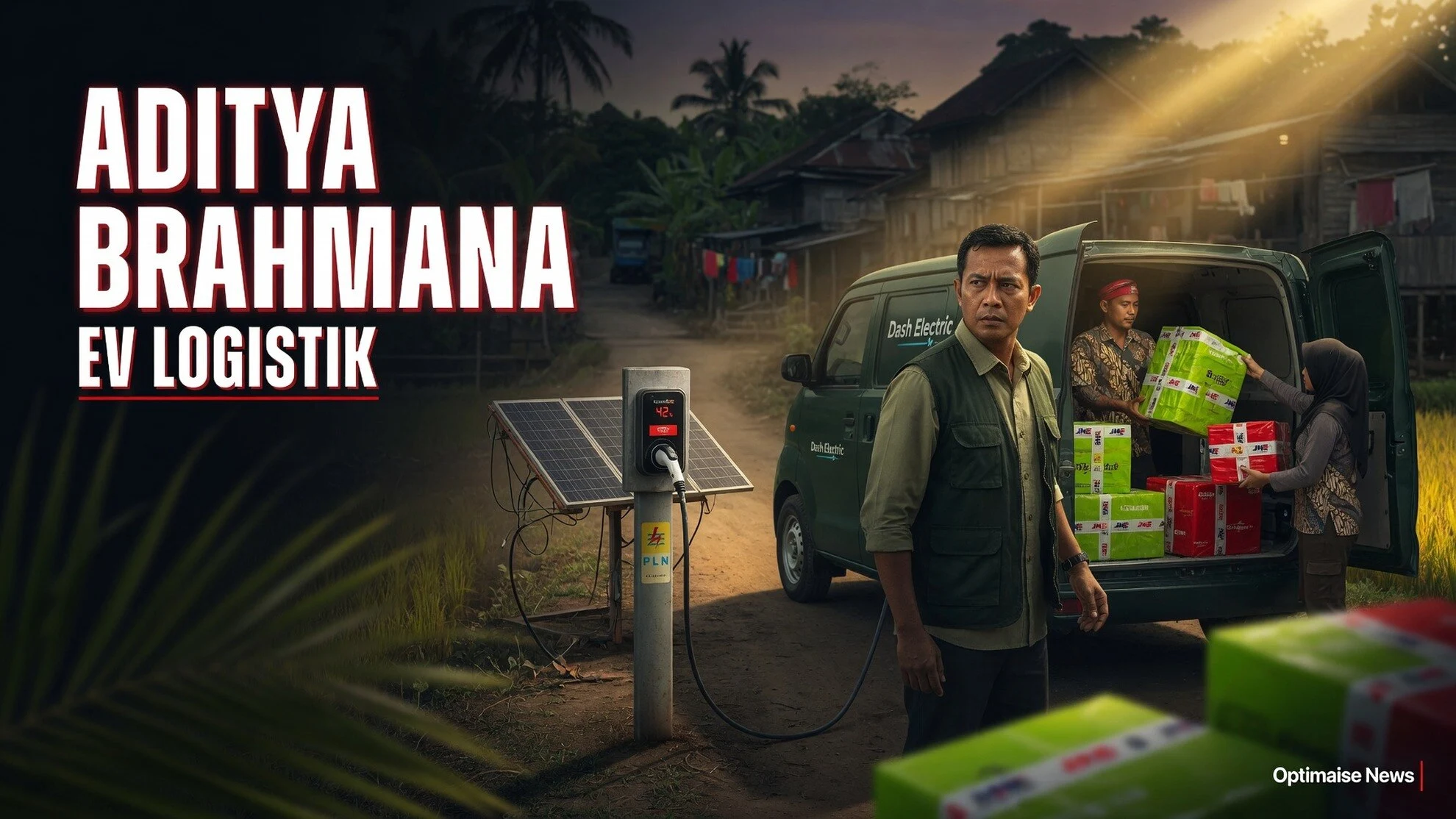Aditya Brahmana: EV Ideal Logistik Pedesaan lewat Rute Berulang