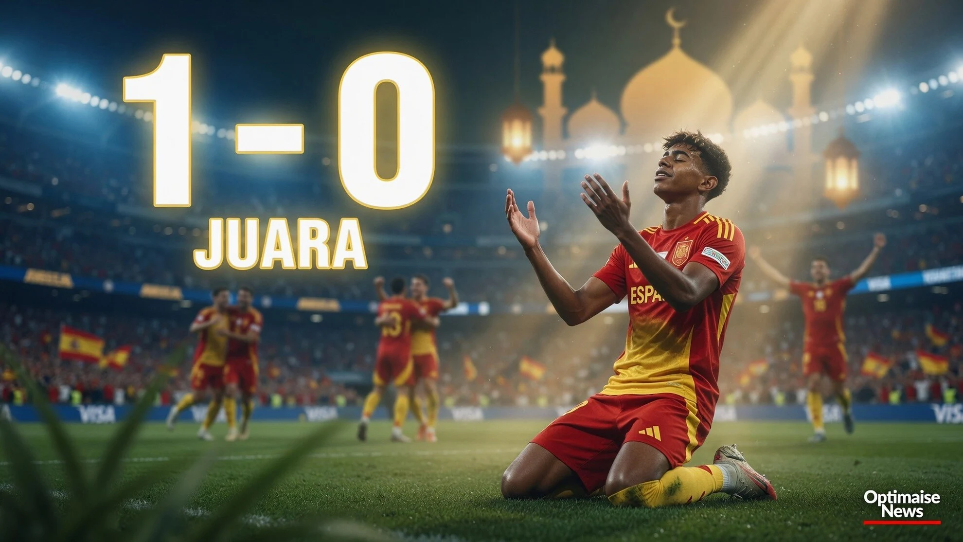 Agama Lamine Yamal Bukan Mualaf Usai Spanyol Juara 1-0