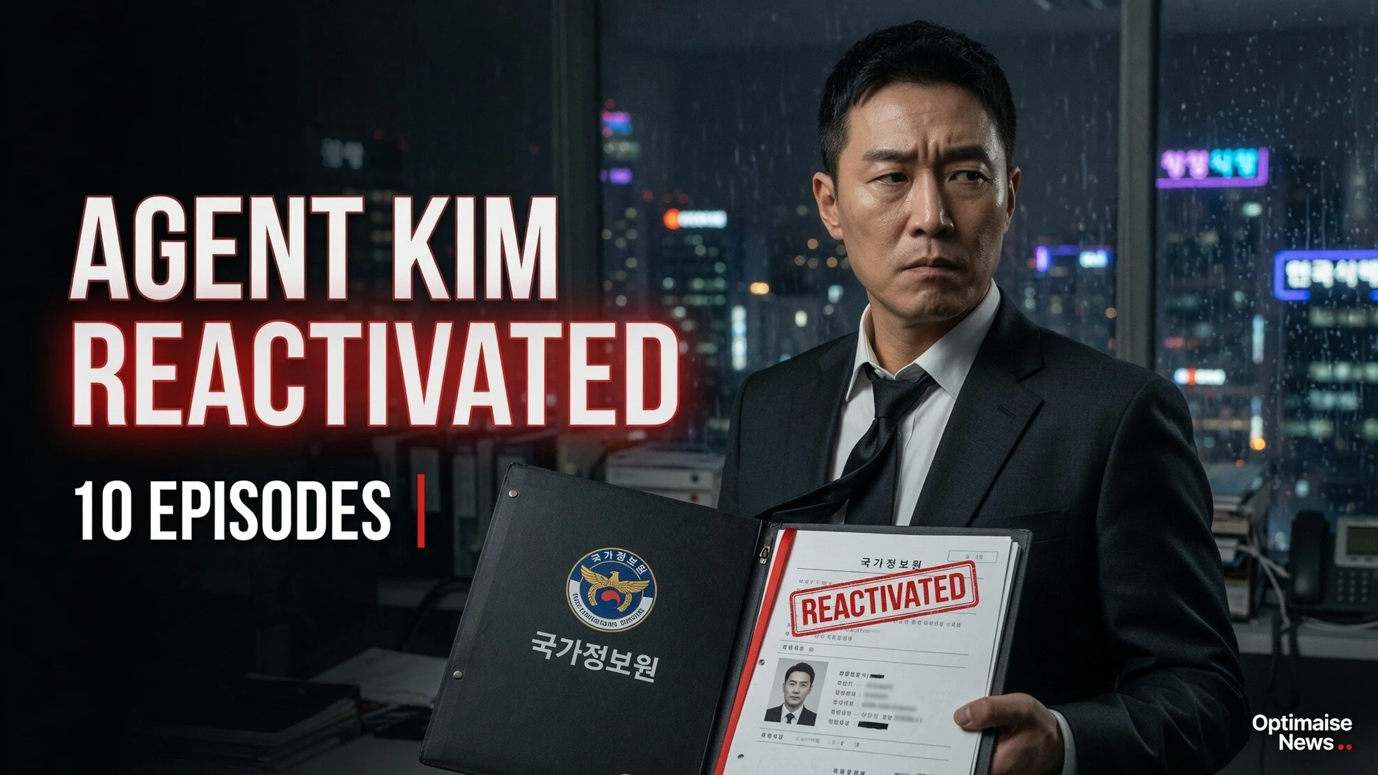 Agent Kim Reactivated Berapa Episode? 10, Tamat 25 Juli