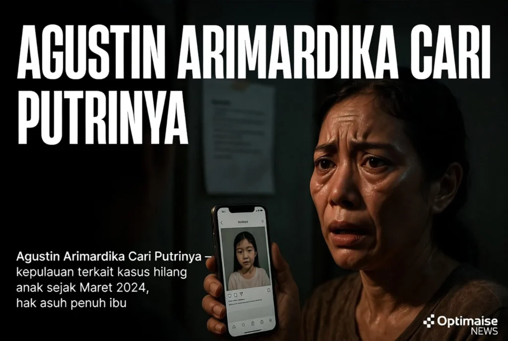 Agustin Arimardika Cari Putrinya yang Diduga Dibawa Paksa Sunardi