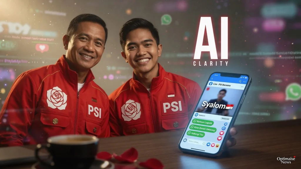 Ahok Disasar Dua Hoaks AI Foto Kaesang-PSI dan Video DAP