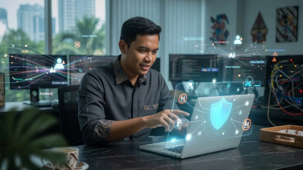 Cara Kerja Deteksi Berbasis Jaringan tanpa Mengubah Sistem Lama