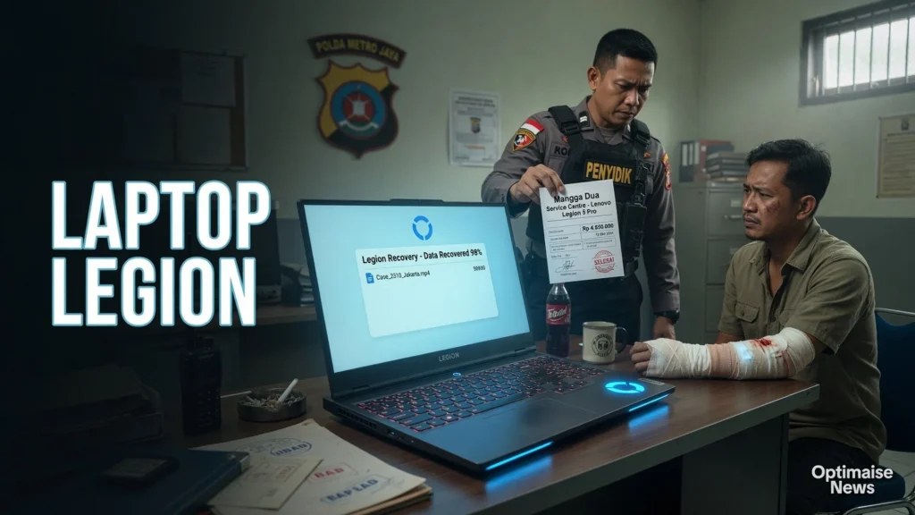 Akuntan Rekayasa Begal Laptop Lenovo Rp27,3 Juta Demi Cicilan