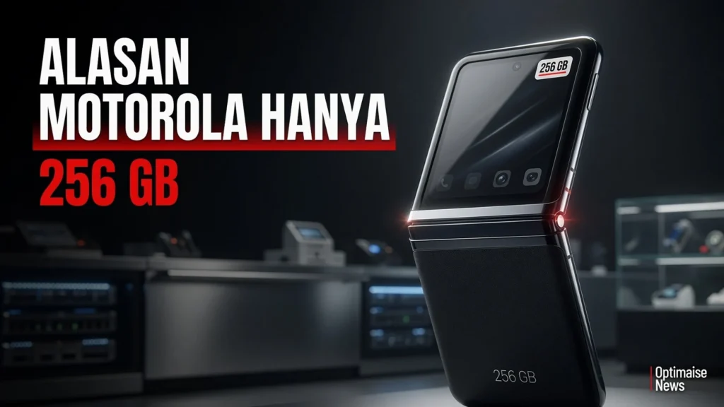 Alasan Motorola Hanya Sediakan Razr Fold 256 GB, Bukan 512
