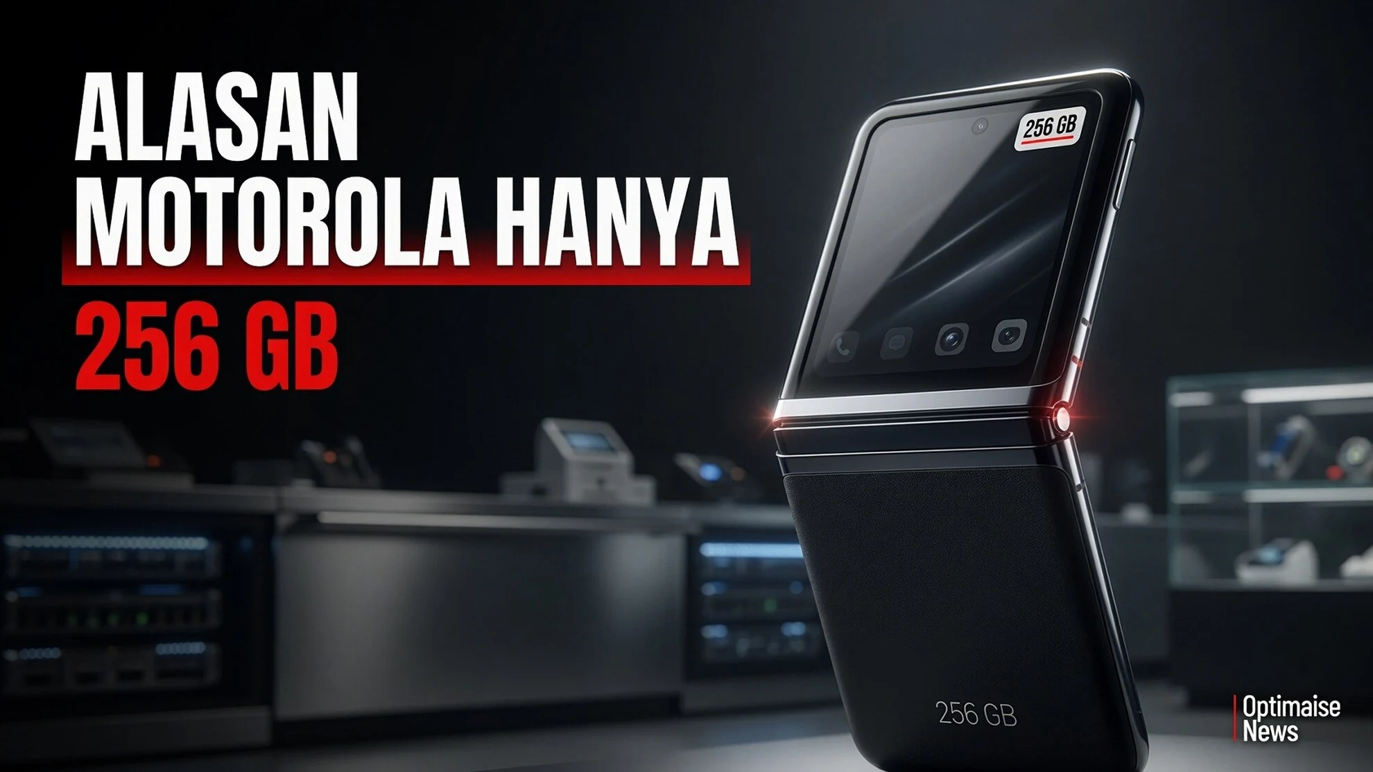 Alasan Motorola Hanya Sediakan Razr Fold 256 GB, Bukan 512