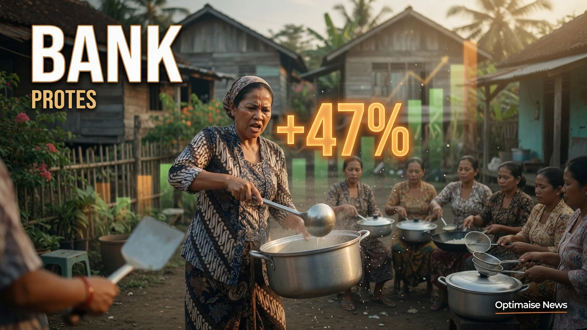 Alat Dapur Jadi Protes: Ibu Lawan Hutang Bank Emok