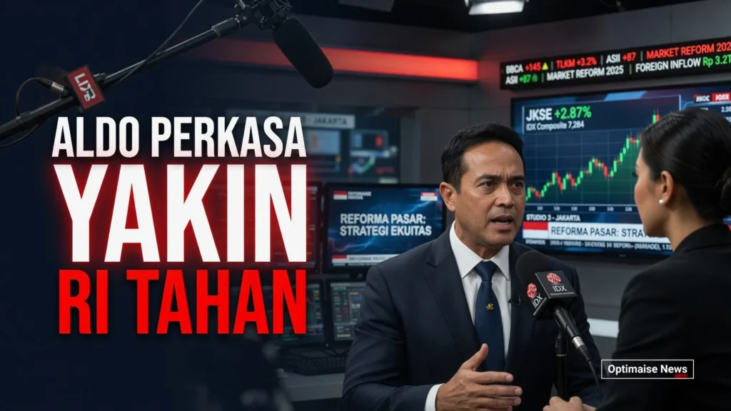 Aldo Perkasa Yakin RI Tahan MSCI Emerging Market, BI-Fed Naik 25 Bps