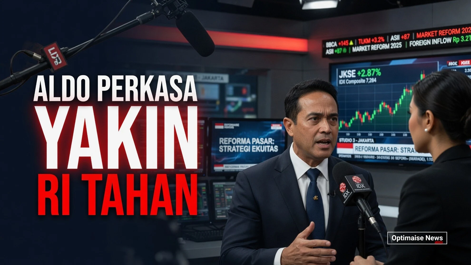 Aldo Perkasa Yakin RI Tahan MSCI Emerging Market, BI-Fed Naik 25 Bps