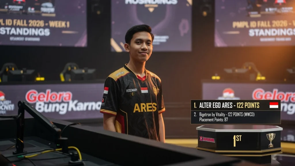 Soliditas Alter Ego Ares Tanpa Ganti Roster