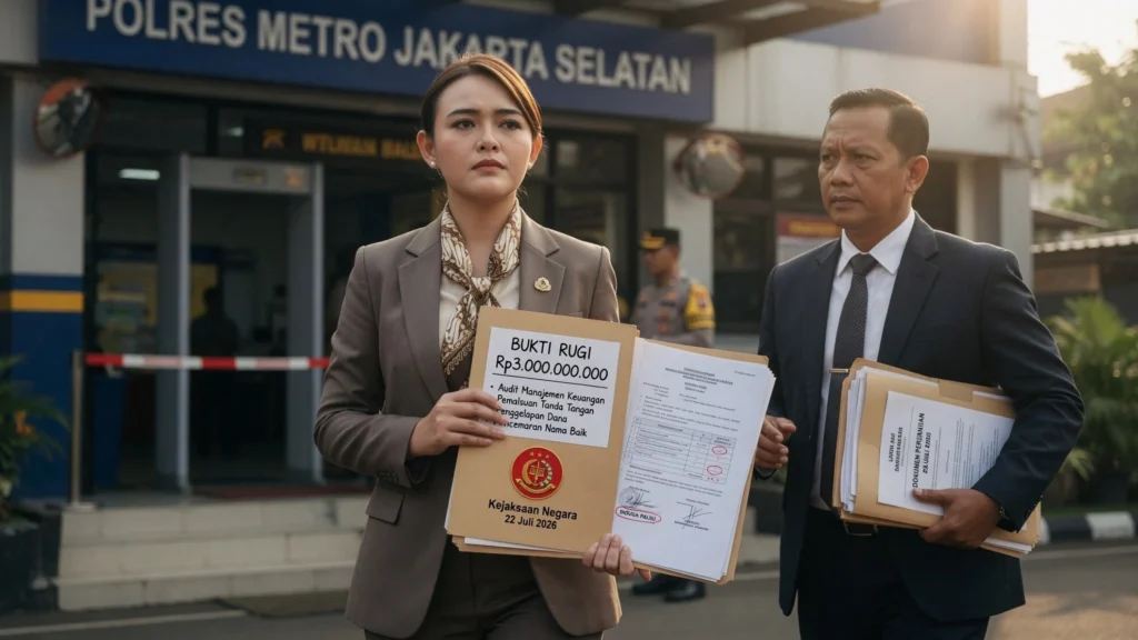 Laporan Resmi Menunggu Penilaian Kelengkapan Penyidik