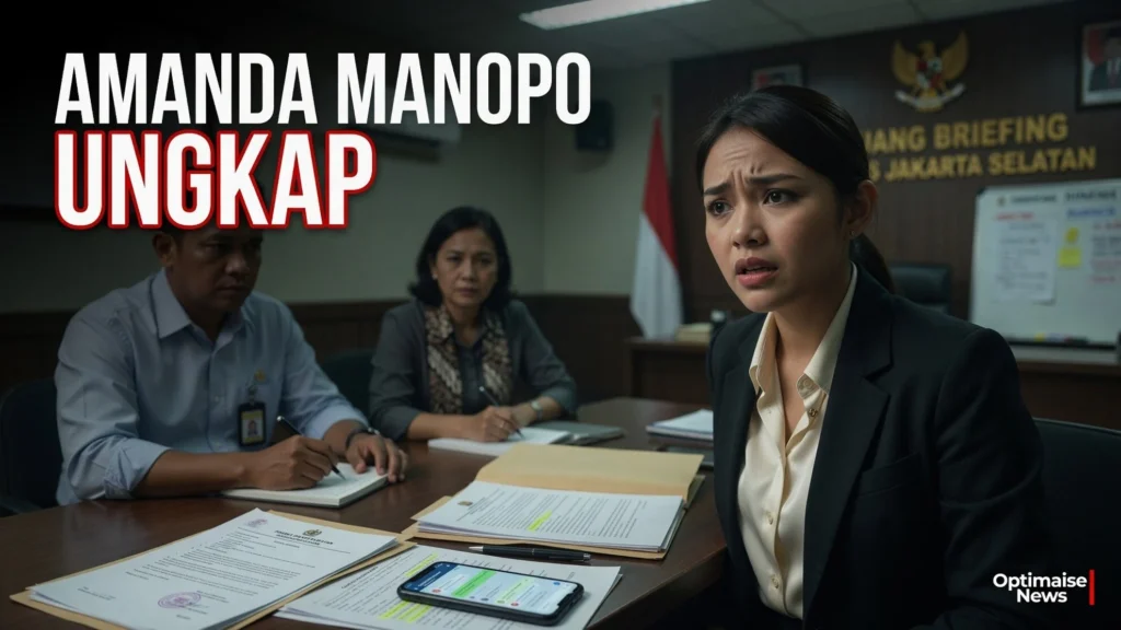 Amanda Manopo Ungkap Motif Asmara di Balik Kasus Rp3 Miliar
