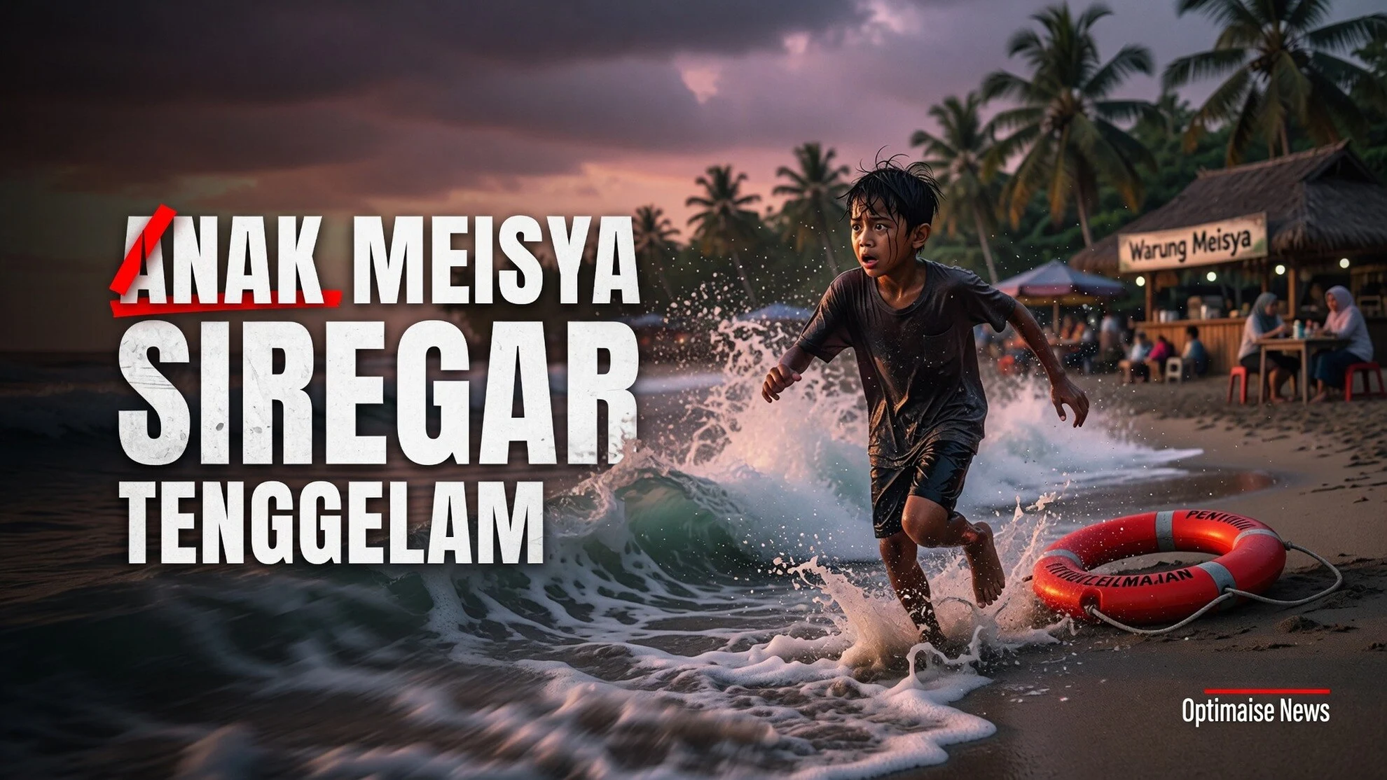 Anak Meisya Siregar Nyaris Tenggelam di Bali dari 400 Meter
