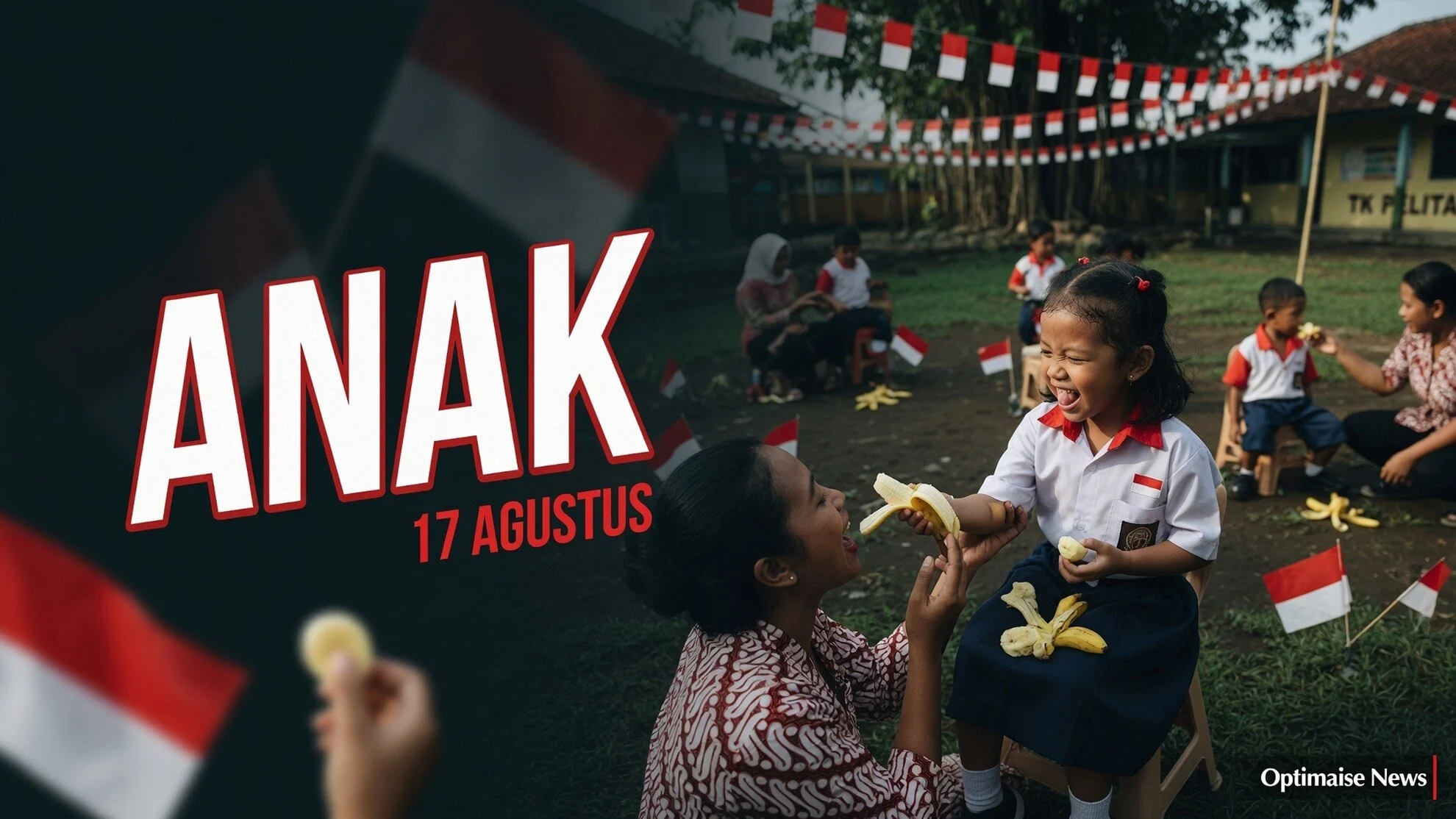 Anak TK-SD Asah Motorik dan Keberanian di Lomba 17 Agustus HUT ke-81