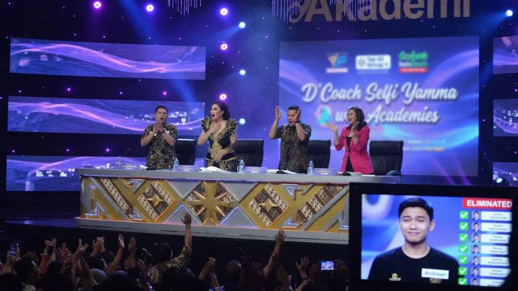 Peserta yang diamankan ke babak lanjutan
