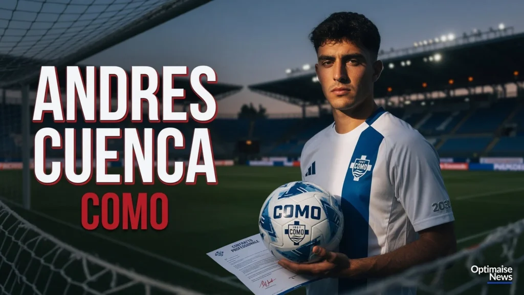 Andres Cuenca ke Como: Deal 500 Ribu Euro hingga 2030