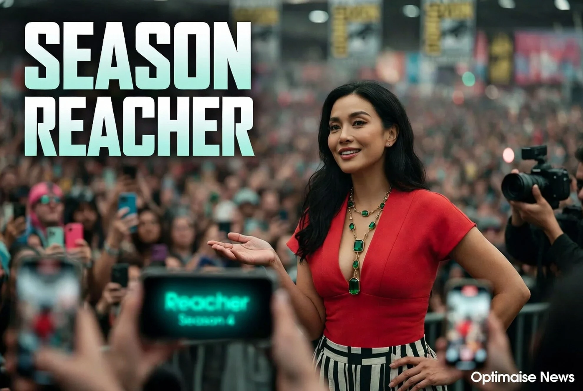 Anggun Curi Sorotan Comic-Con 2026 untuk Debut di Reacher Season 4