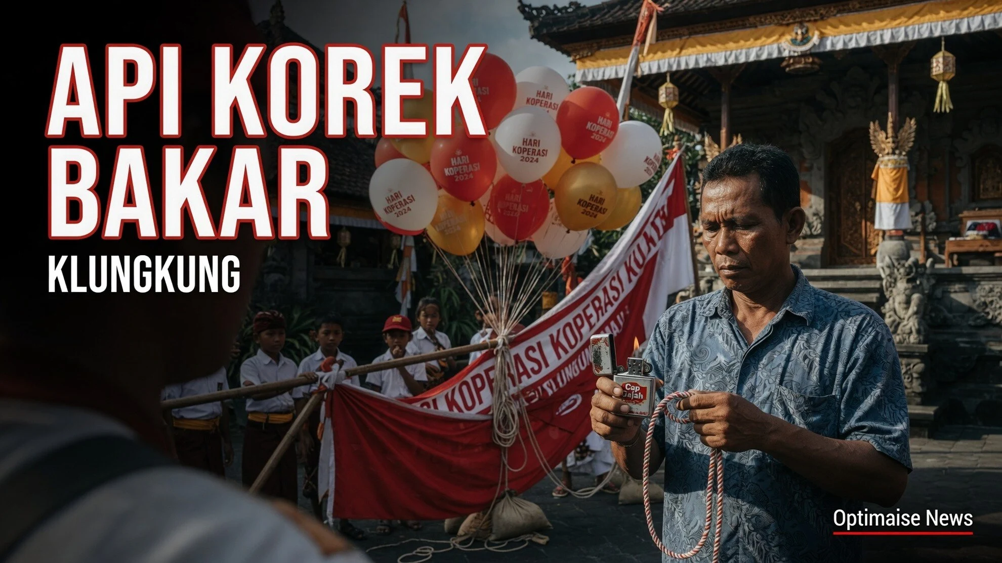 Api Korek Bakar Tali Balon Gas