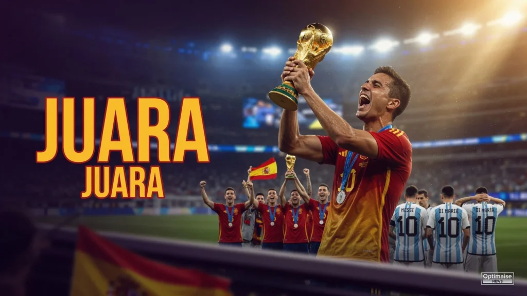 Argentina Memunggungi Saat Sabet Juara 1