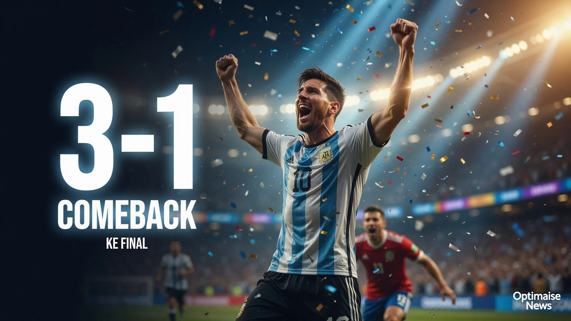 Argentina Vs Swiss Kantongi 3-1